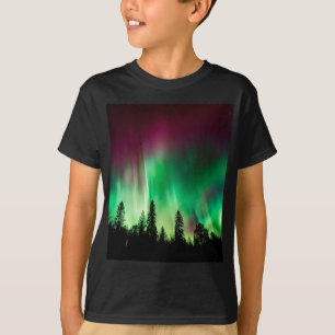 Nordlichter Aurora borealis T-Shirt