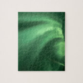 Nordlichter, Aurora borealis, über Vorgebirge Puzzle (Vertikal)