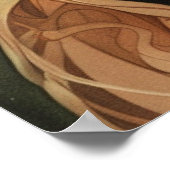 Nordlichter Aurora Borealis Vidame Poster (Ecke)