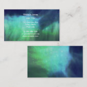 Nordlichter/Aurora Borealis Visitenkarte (Vorne/Hinten)