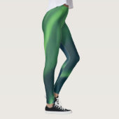 Nordlichter Aurora Borealis Yoga Pants Green Leggings (Rechts)