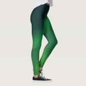 Nordlichter Aurora Borealis Yoga Pants Green Leggings (Rechts)