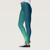 Nordlichter Aurora Borealis Yoga Pants Green Leggings (Links)