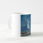 Nordlichter aus Nordnorwegen (Aurora) Kaffeetasse (Vorderseite Links)