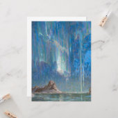 Nordlichter aus Nordnorwegen (Aurora) Karte (Vorderseite/Rückseite Beispiel)
