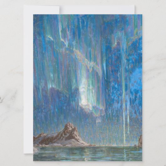 Nordlichter aus Nordnorwegen (Aurora) Karte (Vorderseite)