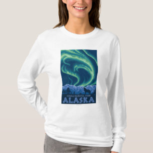 Nordlichter - Denali Nationalpark, Alaska T-Shirt