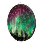 Nordlichter der Aurora borealis Dartscheibe (Vorderseite rechts)