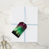 Nordlichter der Aurora borealis Geschenkanhänger (Mit Garn)