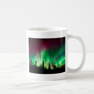 Nordlichter der Aurora borealis Kaffeetasse