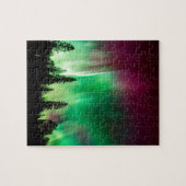 Nordlichter der Aurora borealis Puzzle (Horizontal)