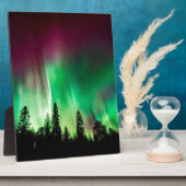Nordlichter der Aurora Fotoplatte (Seite)