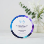 Nordlichter Einladung (Stehend Vorderseite)