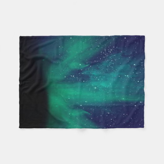 Nordlichter Fleecedecke (Vorderseite (Horizontal))