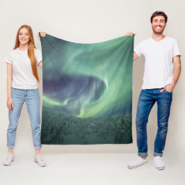 Nordlichter Fleecedecke