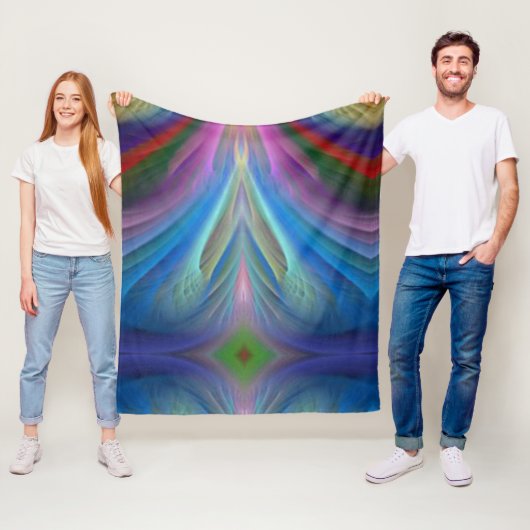 Nordlichter Fleecedecke (Beispiel)