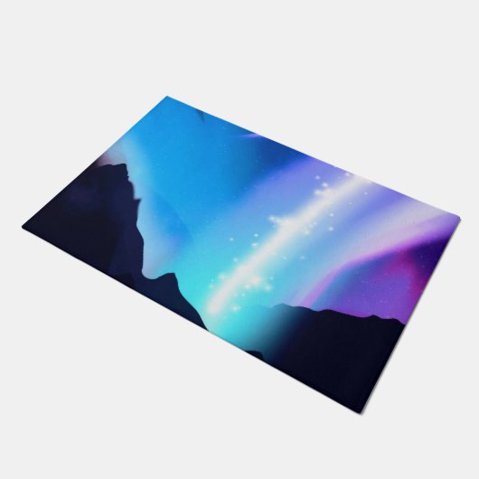 Nordlichter Fußmatte (Schrägansicht)