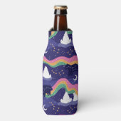 Nordlichter gemütlich flaschenkühler (Flaschenvorderseite)