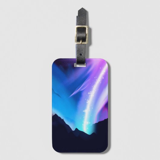 Nordlichter Gepäckanhänger (Vorderseite Vertikal)