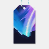 Nordlichter Geschenkanhänger (Rückseite)