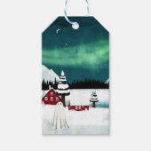 Nordlichter Geschenkanhänger (Vorderseite)