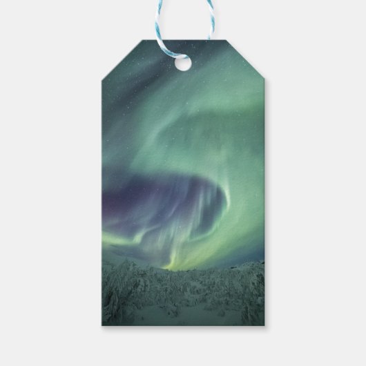 Nordlichter Geschenkanhänger (Vorderseite)