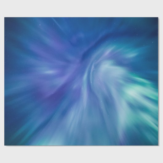 Nordlichter Geschenkpapier (Flach)