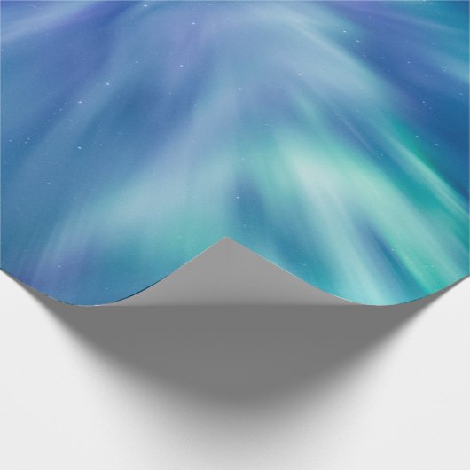 Nordlichter Geschenkpapier (Ecke)