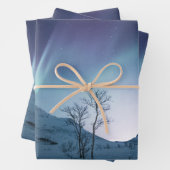 Nordlichter Geschenkpapier Set (Beispiel)