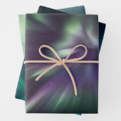 Nordlichter Geschenkpapier Set (Beispiel)