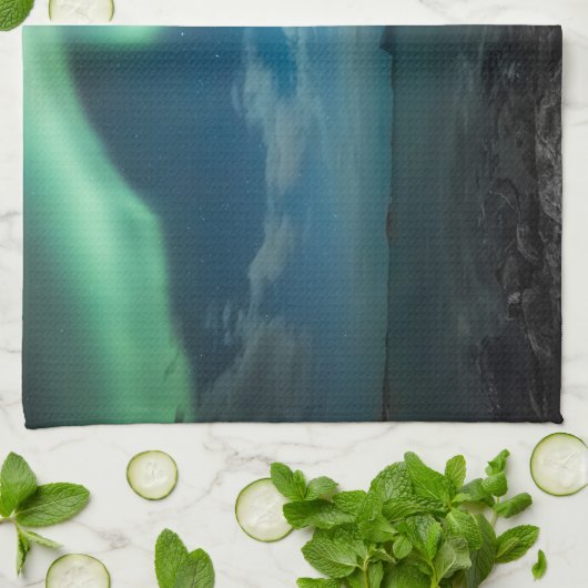 Nordlichter Geschirrtuch (Gefaltet)