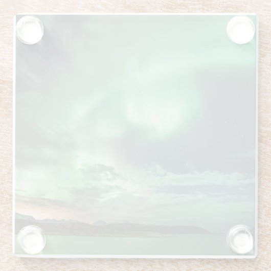 Nordlichter Glasuntersetzer (Rückseite)