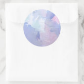 Nordlichter II Runder Aufkleber (Tasche)