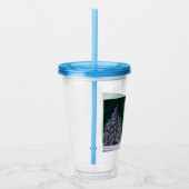 Nordlichter im Winter Acryltrinkbecher (Rechts)