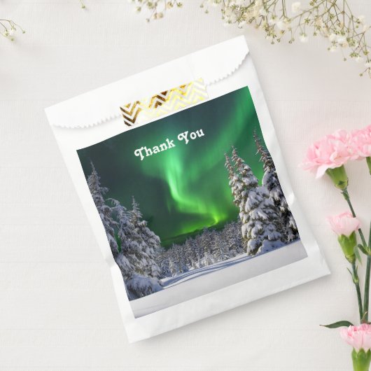 Nordlichter im Winter Geschenktütchen (Versiegelt)