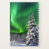 Nordlichter im Winter Planer (Rückseite)