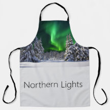 Nordlichter im Winter