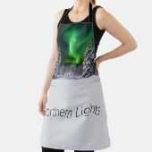 Nordlichter im Winter Schürze (InSitu)