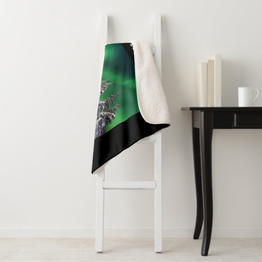 Nordlichter im Winter Sherpadecke (Beispiel)