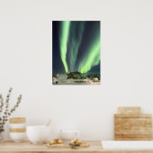 Nordlichter in Finnland Poster (Küche)