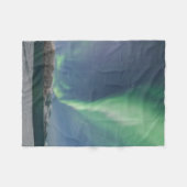 Nordlichter in Norwegen Fleecedecke (Vorderseite (Horizontal))