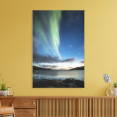 Nordlichter in Norwegen Leinwanddruck (Insitu (Wohnzimmer))