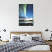 Nordlichter in Norwegen Leinwanddruck (Insitu (Schlafzimmer))