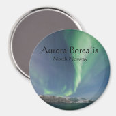 Nordlichter in Norwegen Magnet (Vorderseite/Rückseite)