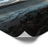 Nordlichter in Norwegen Poster (Ecke)