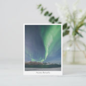 Nordlichter in Norwegen Postkarte (Stehend Vorderseite)