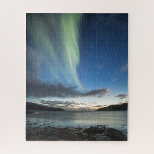 Nordlichter in Norwegen Puzzle