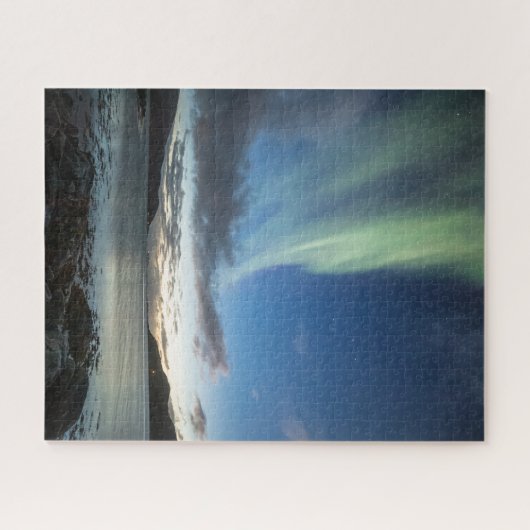 Nordlichter in Norwegen Puzzle (Horizontal)