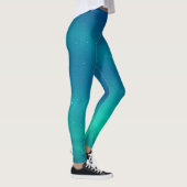 Nordlichter inspiriert - Leggings (Rechts)
