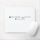 Nordlichter Island Mousepad (Mit Mouse)
